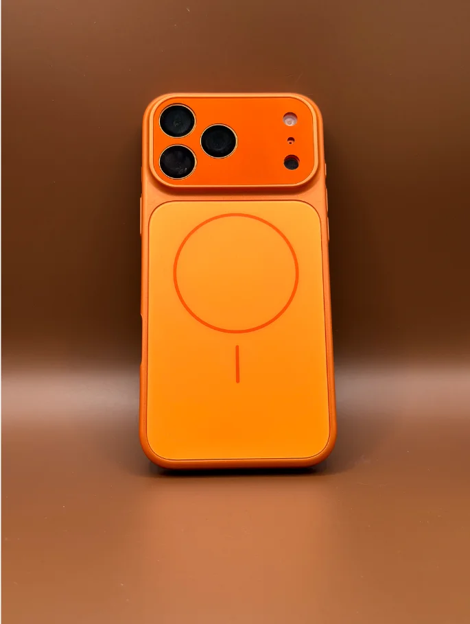 Elit Ag Glass MagSafe Kozmik Turuncu - Ürün görseli