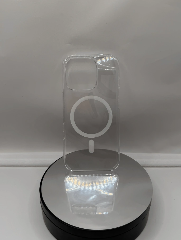 Animasyonlu Şeffaf Mika MagSafe Beyaz - Ürün görseli