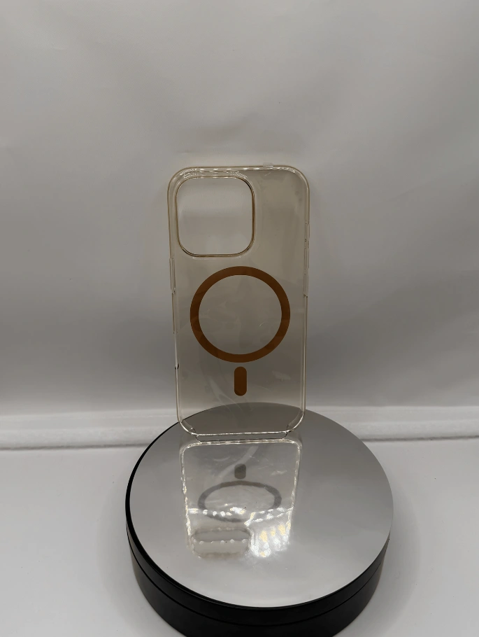 Animasyonlu Şeffaf Mika MagSafe Kahverengi - Ürün görseli