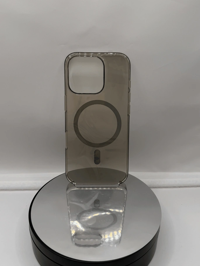 Animasyonlu Şeffaf Mika MagSafe Gri - Ürün görseli