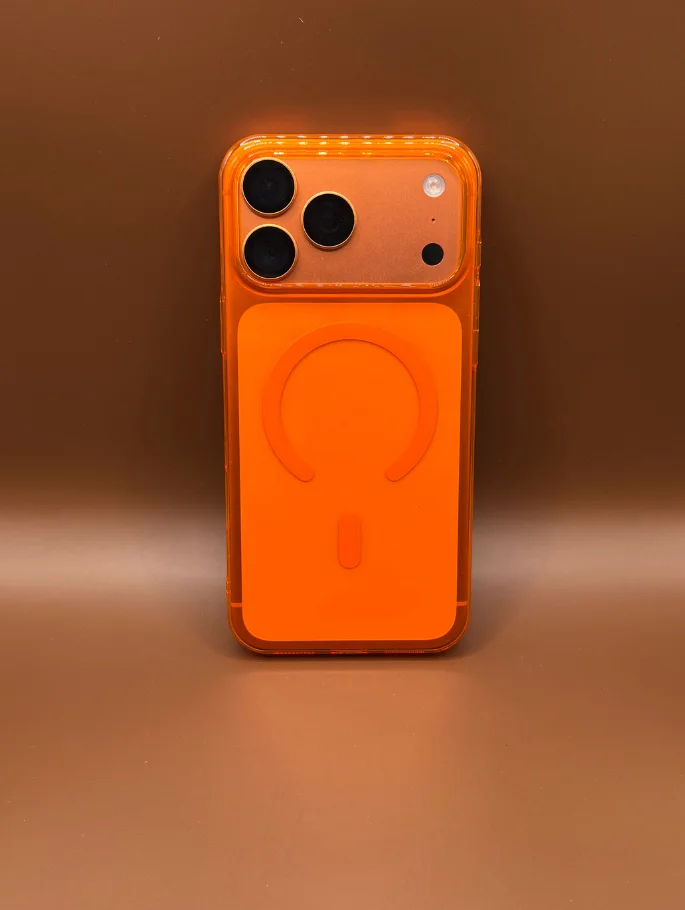 Şeffaf MagSafe Kozmik Turuncu - Ürün görseli