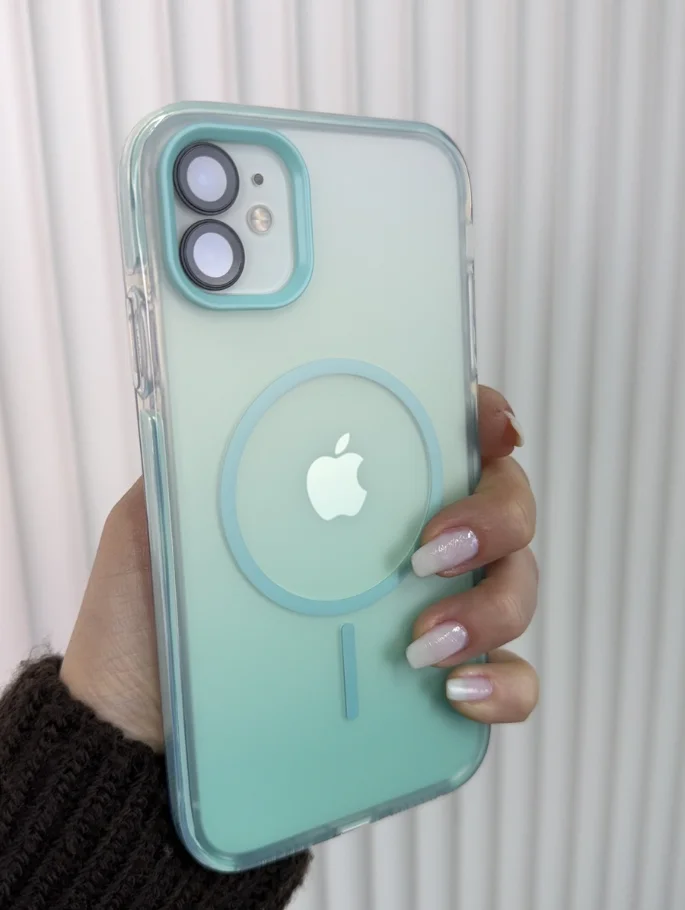 Rainbow - Turkuaz (Temsili İphone 11  ile çekilmiştir, Ürünün uyumlu olduğu cihazlar altta seçenek olarak çıkmaktadır.) - Ürün görseli